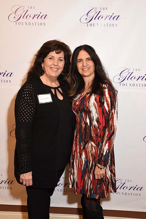 Mary Lombardo, J&M Catering, Boonton  and Debbi Nappi, CPA, Sax Financial Treasurer, The Gloria Foundation