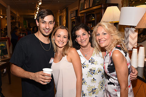 Zack Kahn, Charis Lenox, Vibrance Med Spa,  Janet Ryan, Spectra Spray Vitamins and Daria Senaldi, Montville Education Foundation