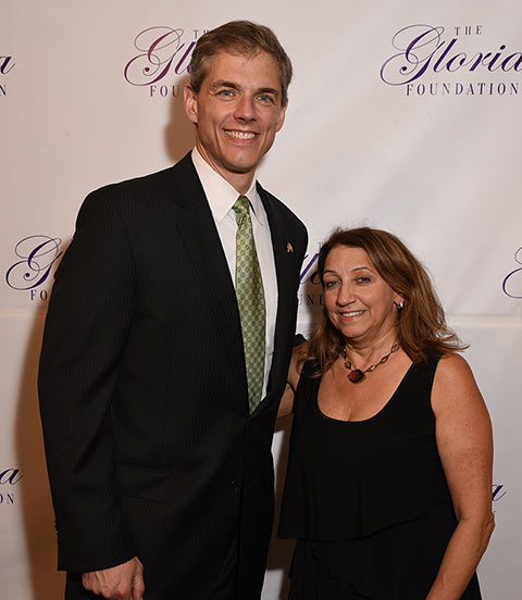  Assemblyman Jay Webber, Domestic Violence advocate  and Karen Arakelian