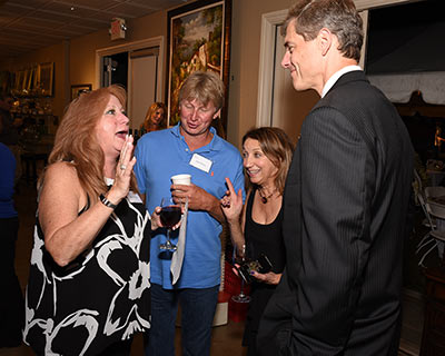 Sharon &amp; Glen Palacia, Wayne, with Karen Arakelian, Founder, wishing Assemblymen Jay Webber success on his Congressional run!